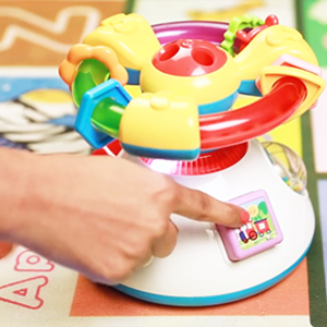 اسباب بازی چرخ فرمان موزیکال کودک FIVE STAR TOYS MUSIC 2 IN 1 PROJECTION_اسباب بازی